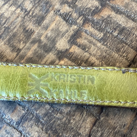 Kristin Kahle double wrap leather bracelet - Picture 4 of 6